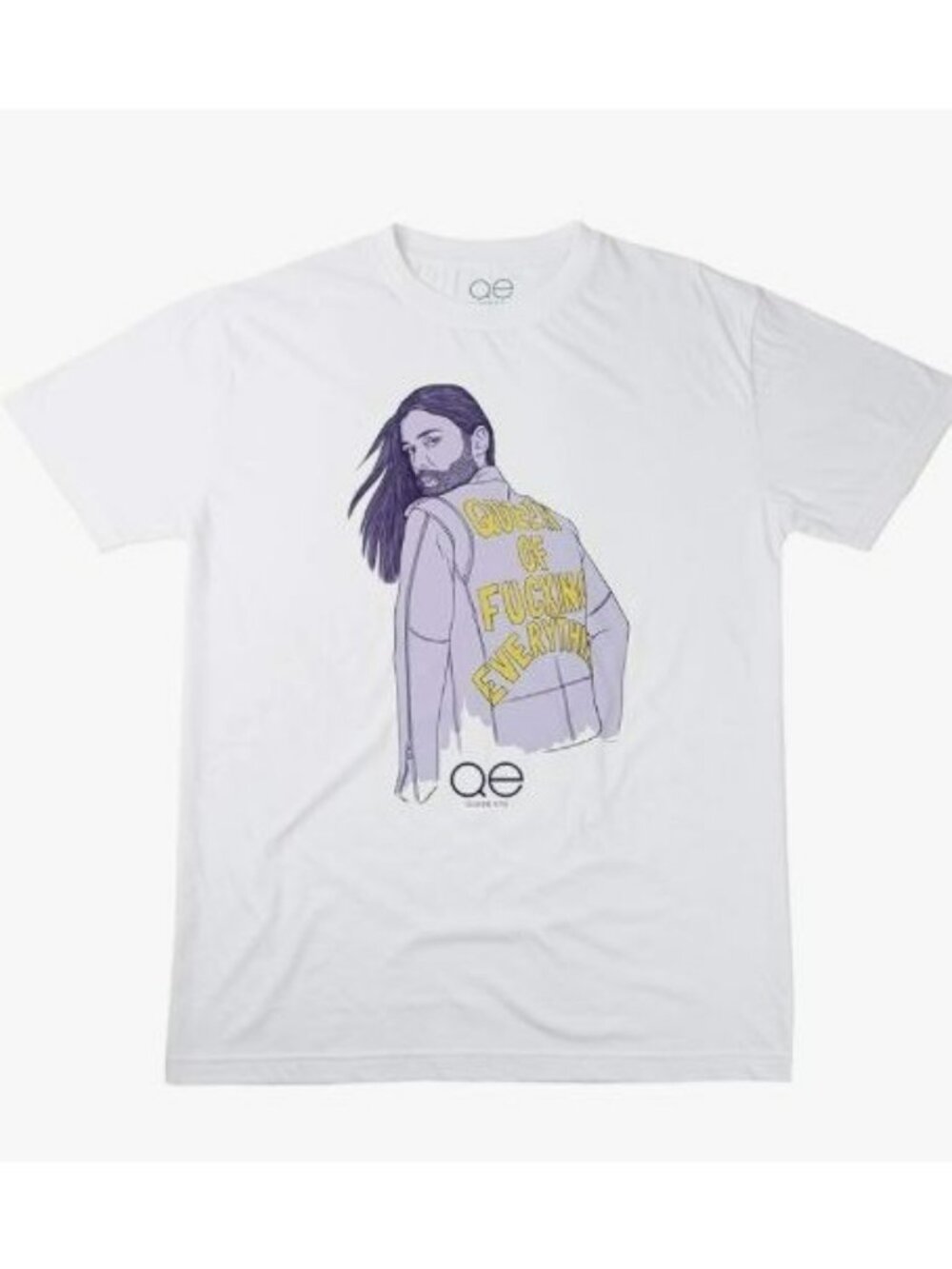 Gay Pride LGBTQ Official Queer Eye Queen of Fuc*ing Everything T-Shirt XS NEW